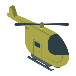 der Hubschrauber Symbol